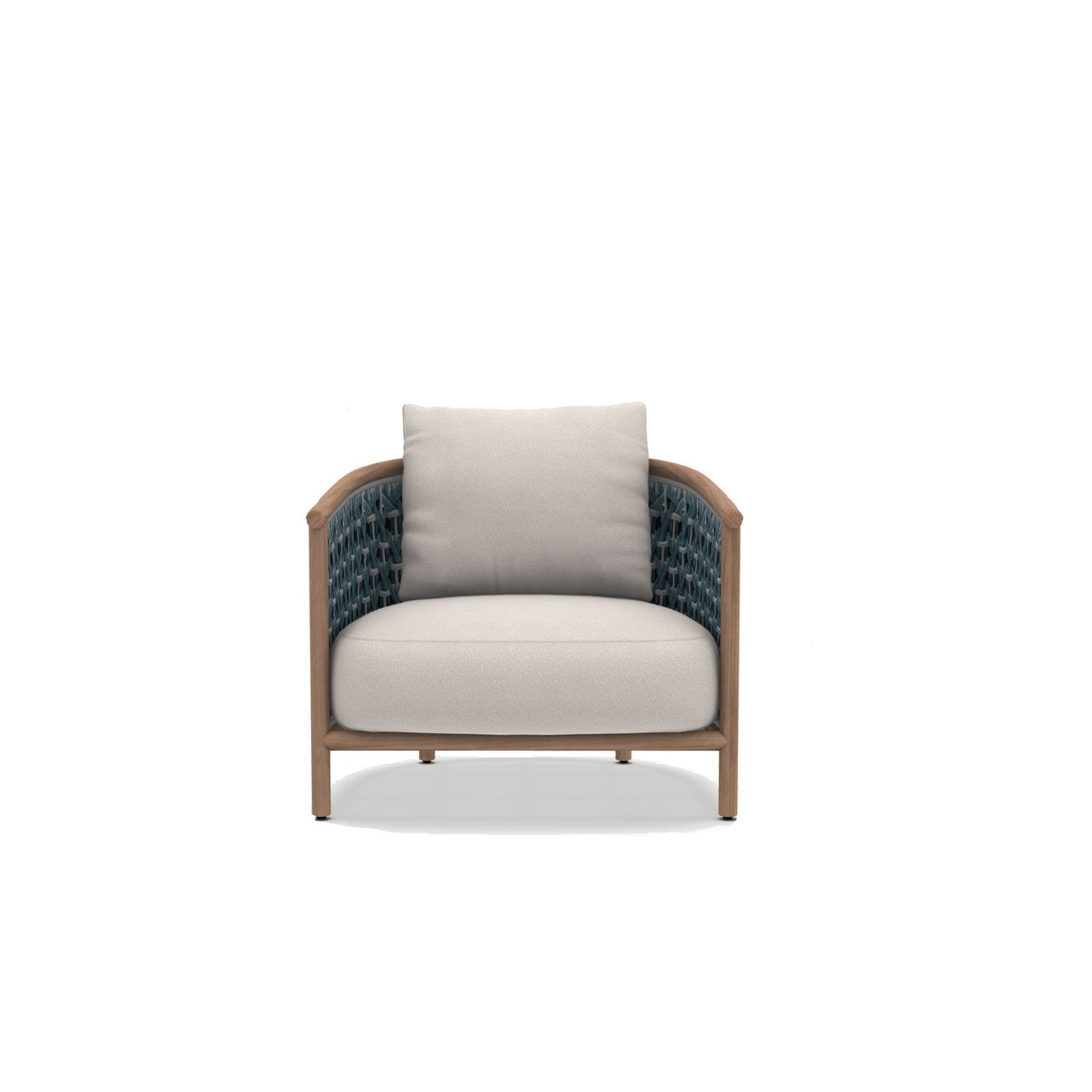 Ethimo Patio Fauteuil Club Lounge, coussins en sus 