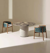 Ethimo Patio Fauteuil repas, coussins en sus 