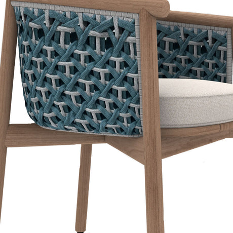 Ethimo Patio Fauteuil repas, coussins en sus 