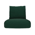 Ethimo Patio Set de coussins pour Fauteuil Club Lounge Polypropylène Waterproof Laminé Deep Green 