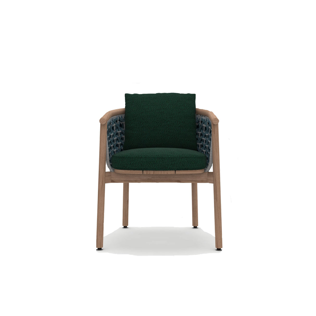 Ethimo Patio Set de coussins pour Fauteuil repas Polypropylène Waterproof Laminé Deep Green 