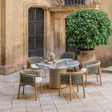 Ethimo Patio Table repas Ø140cm h:72cm 