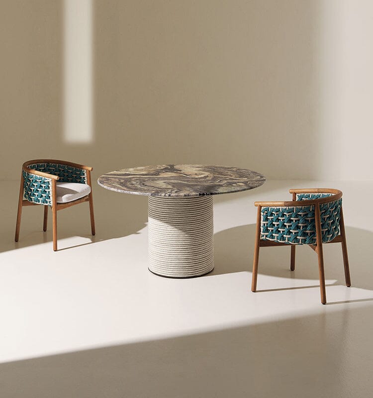 Ethimo Patio Table repas Ø140cm h:72cm 