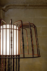 Ethimo Lustra Lampadaire pour l'extérieur h:200cm
