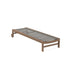 Ethimo Sand Chaise longue Teak + Dove Grey Ethitex 