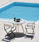 Ethimo Studios Fauteuil repas régisseur pliable 