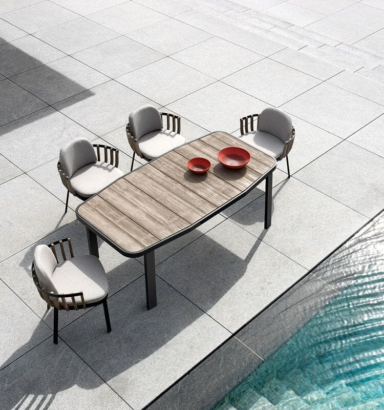 Ethimo Swing Fauteuil repas, coussins non inclus 