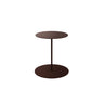 Ethimo Tender Table d'appoint Ø50cm h:56cm Alu Black Red 