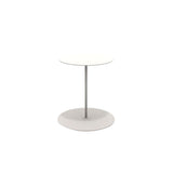 Ethimo Tender Table d'appoint Ø50cm h:56cm Alu Limestone White 