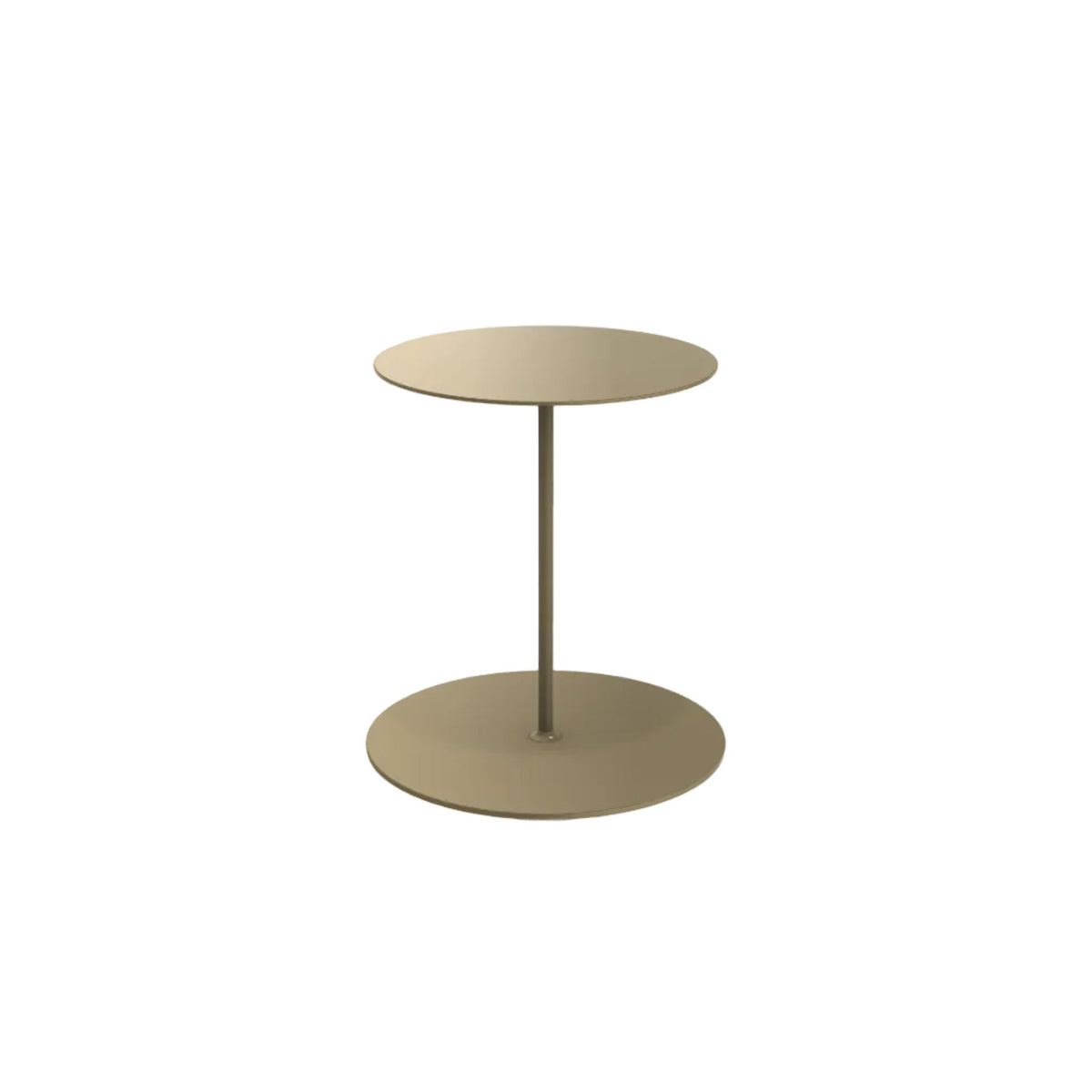 Ethimo Tender Table d'appoint Ø50cm h:56cm Alu Sesamo 