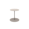 Ethimo Tender Table d'appoint Ø50cm h:56cm Alu Silver 