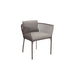 Ethimo Venexia Fauteuil repas, coussins non inclus Aluminium Caramel 