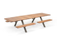 Extremis Panigiri Picnic Table avec bancs 326x180cm Earth 