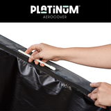 Platinum AeroCover Housse de protection pour parasol à mât déporté 250x55/60cm H:250cm