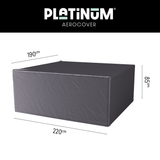 Platinum AeroCover Housse de protection pour ensemble 220x190cm H:85cm