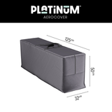 Platinum AeroCover Housse de protection Sac de transport pour coussins 125x32x50cm