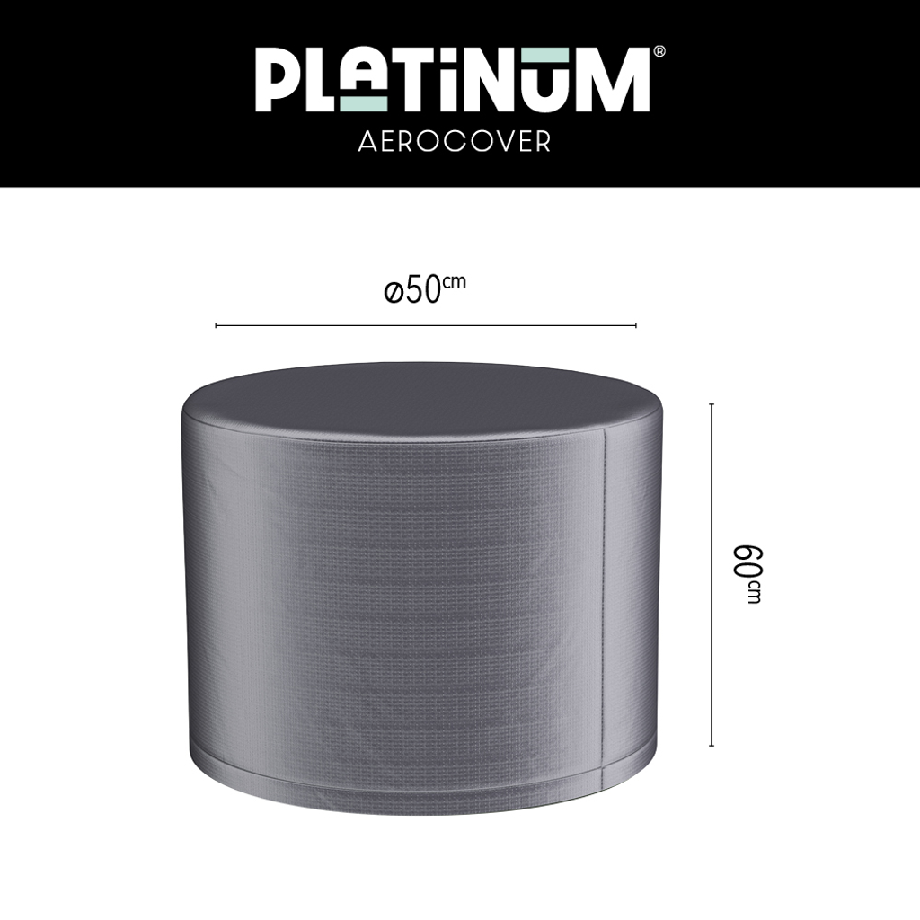 Platinum AeroCover Housse de protection pour tables d'appoint Ø50cm H:60cm