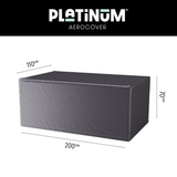 Platinum AeroCover Housse de protection pour Table 200x110cm H:70cm
