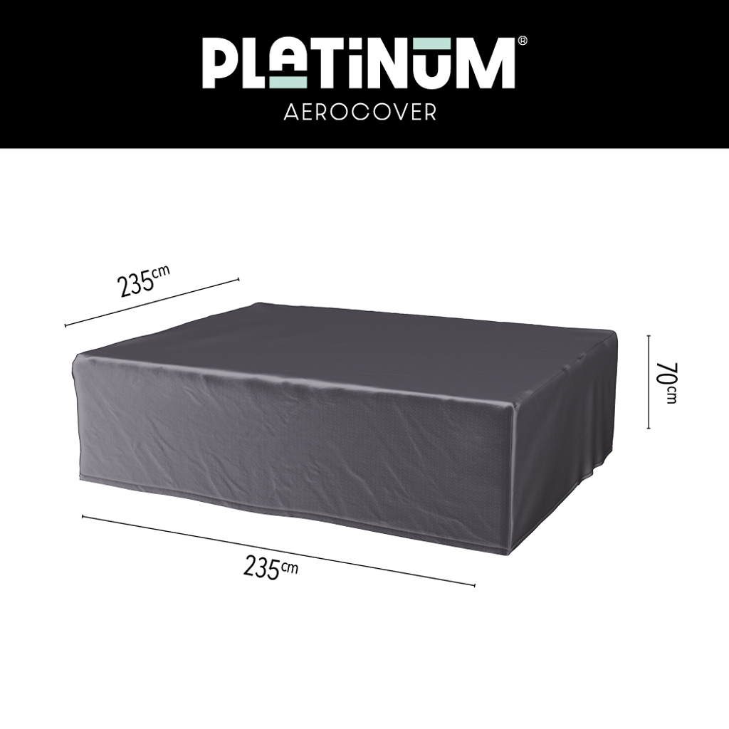 Platinum AeroCover Housse de protection pour ensemble 235x235cm H:70cm