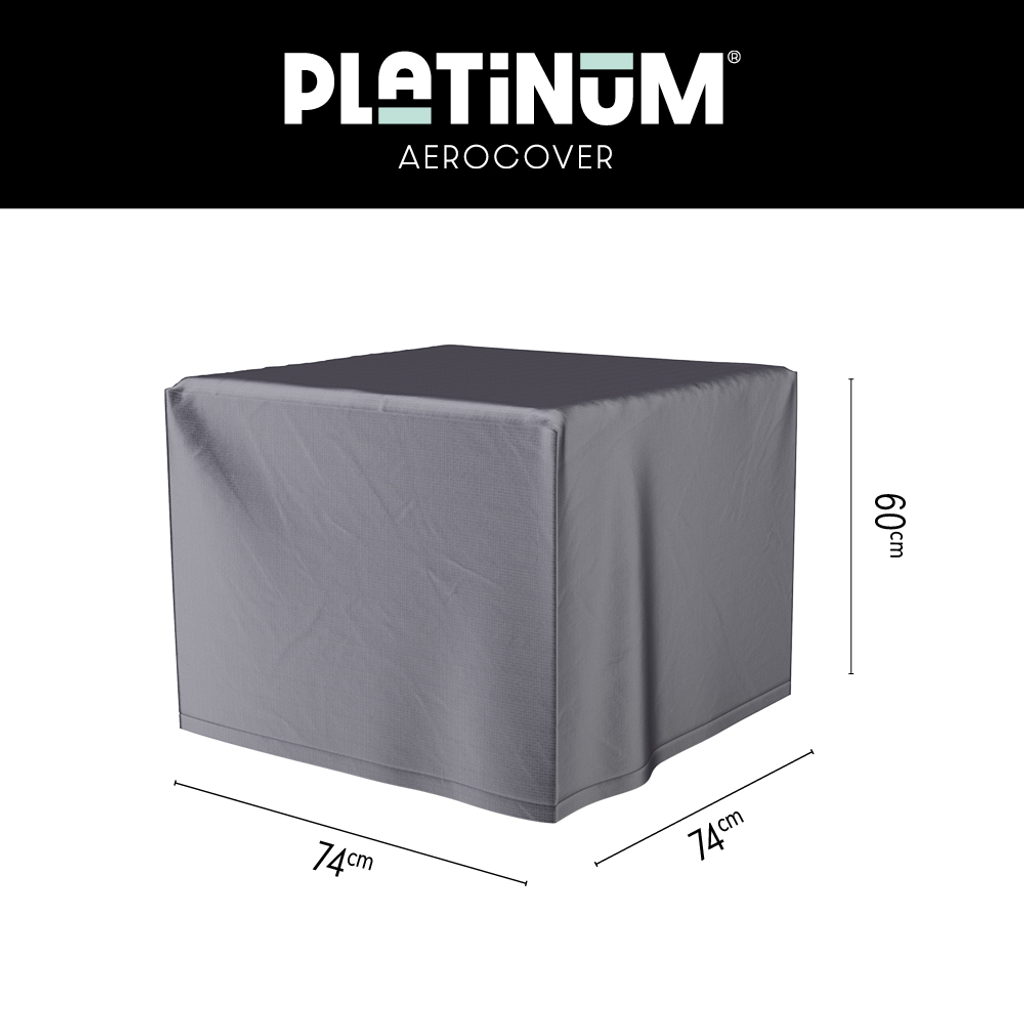 Platinum AeroCover Housse de protection pour tables d'appoint 74x74cm H:60cm
