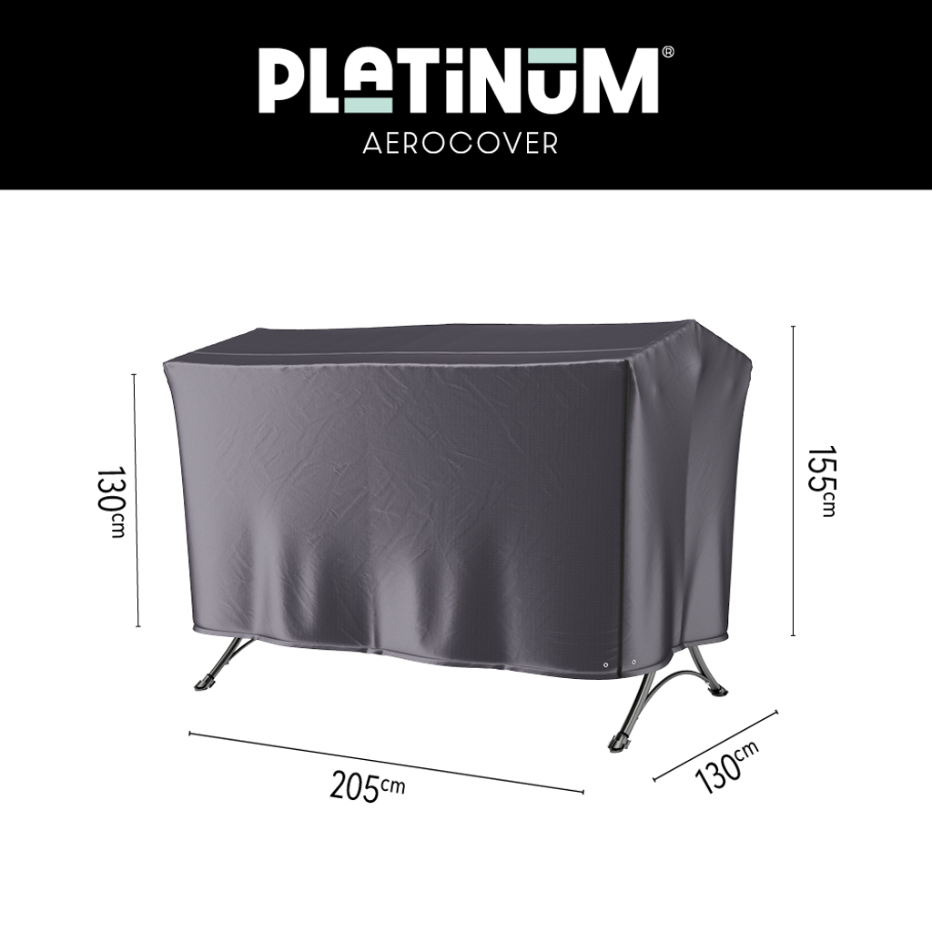 Platinum AeroCover Housse de protection pour Balancelle 205x130cm H:130/155cm