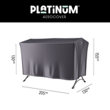 Platinum AeroCover Housse de protection pour Balancelle 205x130cm H:130/155cm