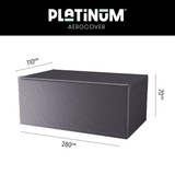 Platinum AeroCover Housse de protection pour Table 280x110cm H:70cm