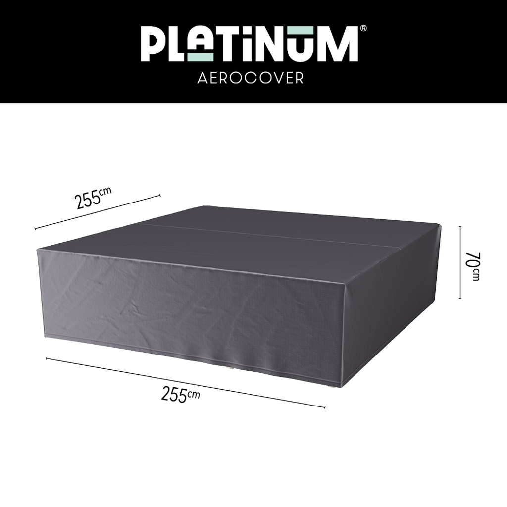 Platinum AeroCover Housse de protection pour ensemble 255x255cm H:70cm