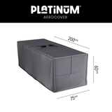 Platinum AeroCover Housse de protection sac de transport pour coussins 200x75x60cm