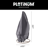 Platinum AeroCover Housse de protection pour Nid suspendu Ø100cm H:200cm