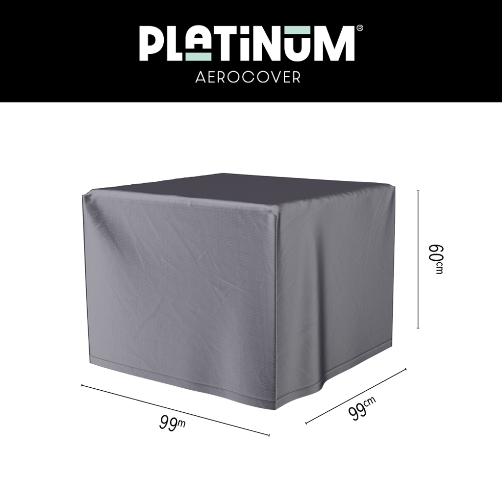 Platinum AeroCover Housse de protection pour tables d'appoint 99x99cm H:60cm