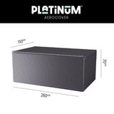 Platinum AeroCover Housse de protection pour Table 260x110cm H:70cm