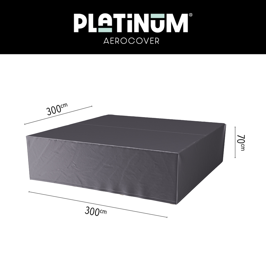 Platinum AeroCover Housse de protection pour ensemble 300x300cm H:70cm