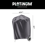 Platinum AeroCover Housse de protection pour Gril barbecue Ø64cm H:82cm