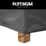 Platinum AeroCover Housse de protection pour salon d'angle Lounge forme L Gauche Haut dossier 270x210x85cm H:65/90cm