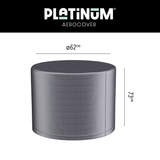 Platinum AeroCover Housse de protection pour tables d'appoint Ø62cm H:73cm
