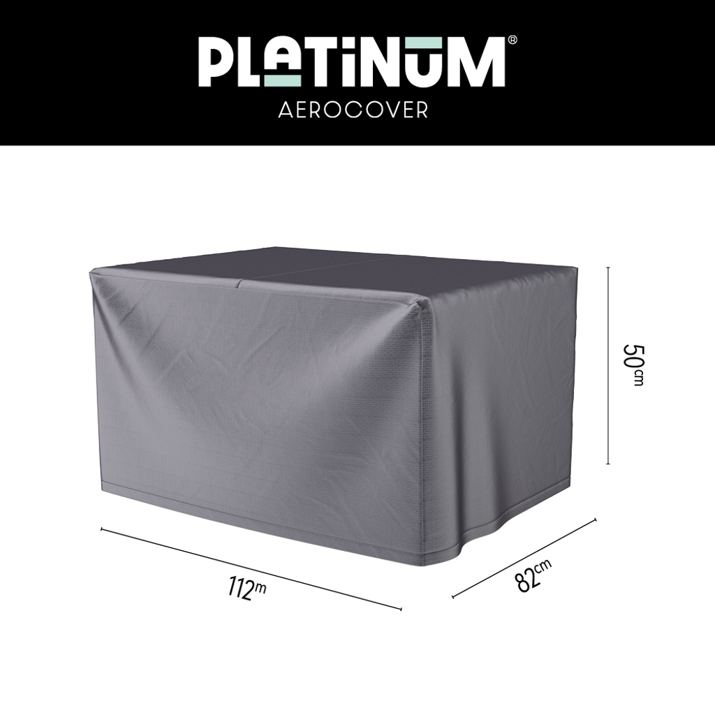 Platinum AeroCover Housse de protection pour tables basses 112x82cm H:50cm