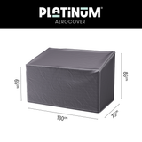 Platinum AeroCover Housse de protection pour Banc 130x75cm H:65/85cm