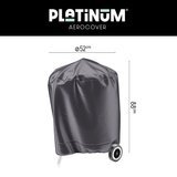 Platinum AeroCover Housse de protection pour Gril barbecue Ø52cm H:88cm
