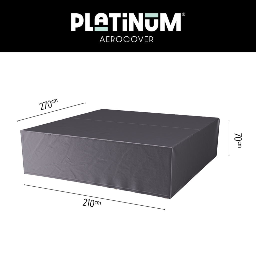 Platinum AeroCover Housse de protection pour ensemble 270x210cm H:70cm