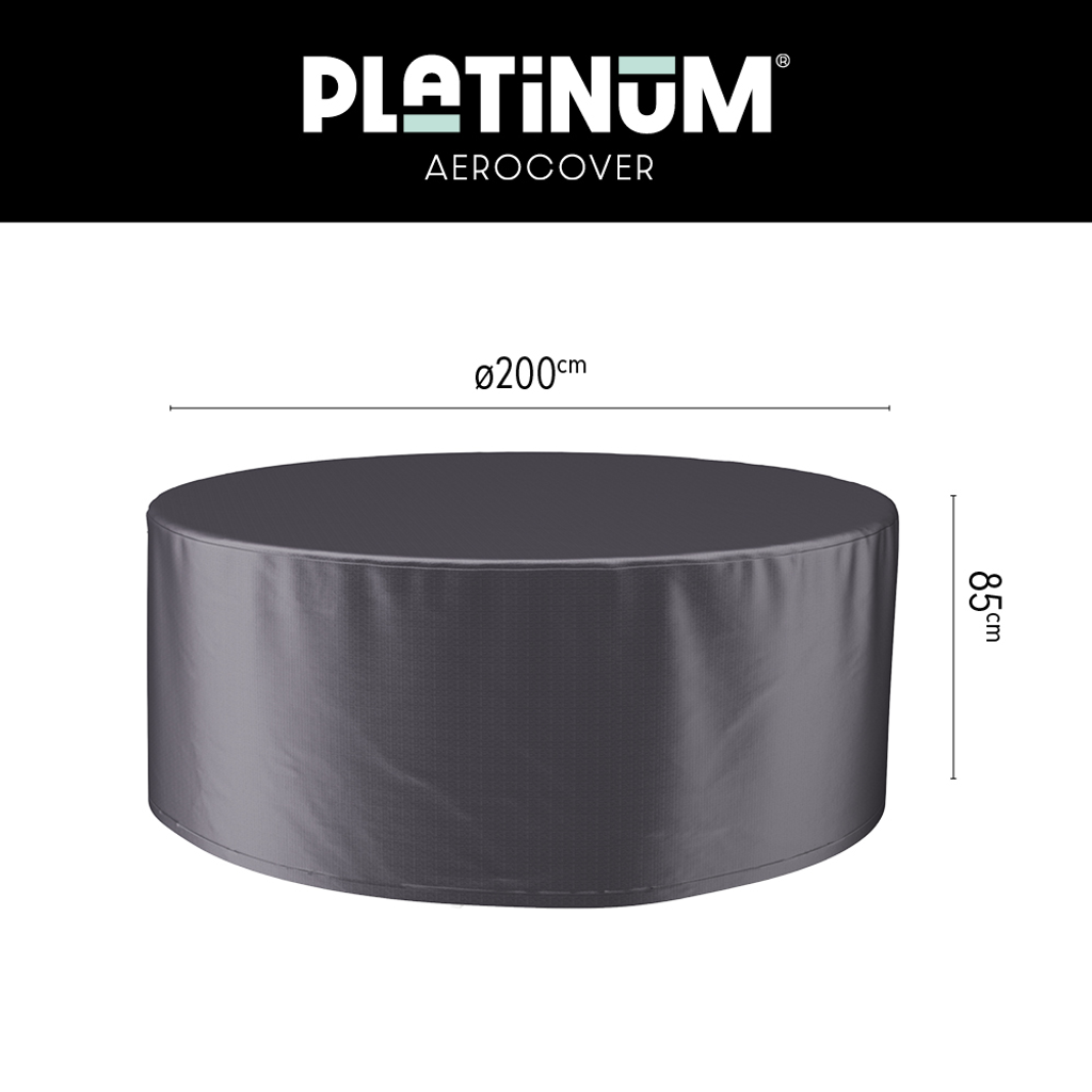 Platinum AeroCover Housse de protection pour ensemble Ø200cm H:85cm