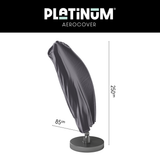 Platinum AeroCover Housse de protection pour parasol 250x85cm H:250cm