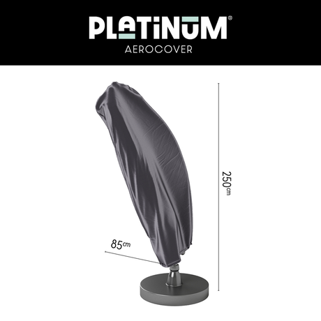 Platinum AeroCover Housse de protection pour parasol 250x85cm H:250cm