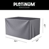 Platinum AeroCover Housse de protection pour tables basses 84x64cm H:45cm