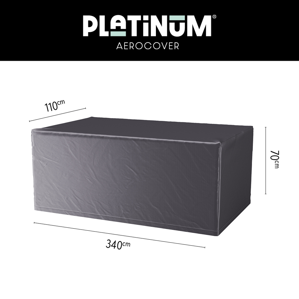 Platinum AeroCover Housse de protection pour Table 340x110cm H:70cm