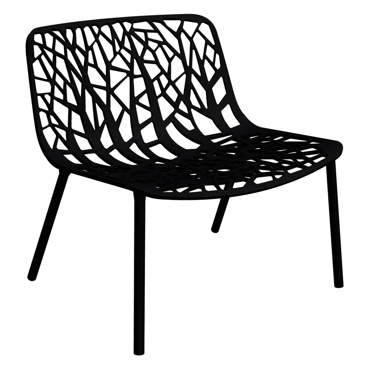Fast Forest Chaise lounge sans accoudoirs Black 2