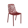 Fast Forest Chaise repas empilable Autumn Red 29