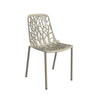 Fast Forest Chaise repas empilable Pearly Gold 11