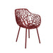 Fast Forest Fauteuil repas avec accoudoirs Autumn Red 29