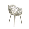 Fast Forest Fauteuil repas avec accoudoirs Pearly Gold 11